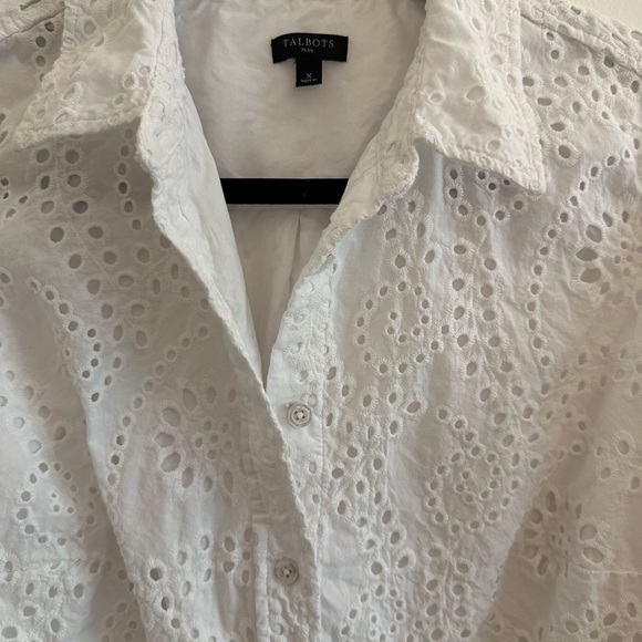 Eyelet Button Down - Picture 2 of 5